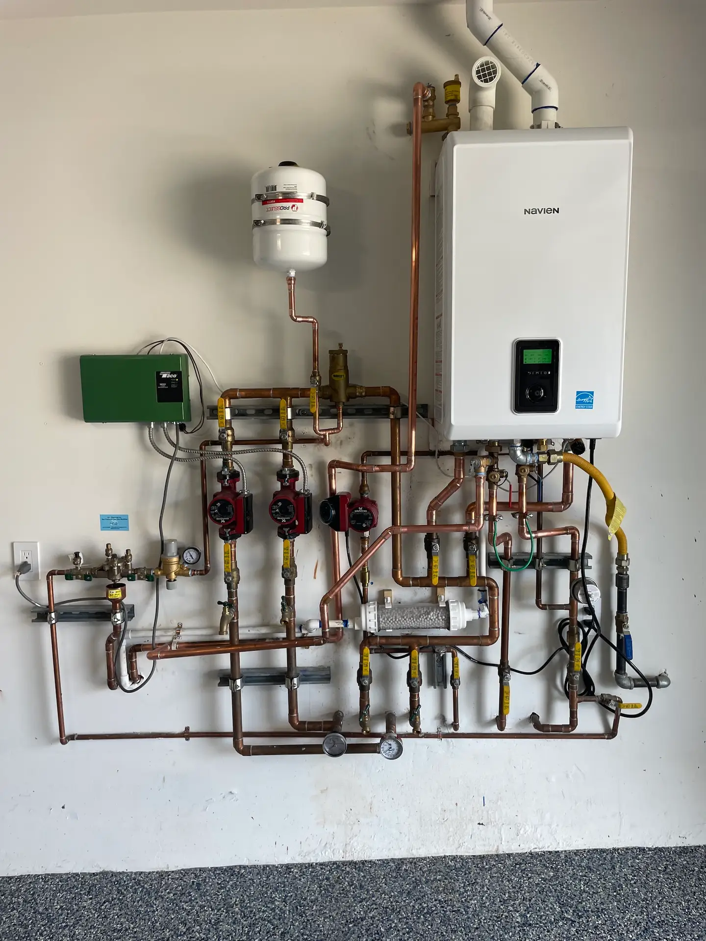 Tankless water heater installation by Stan Flow Plumbing